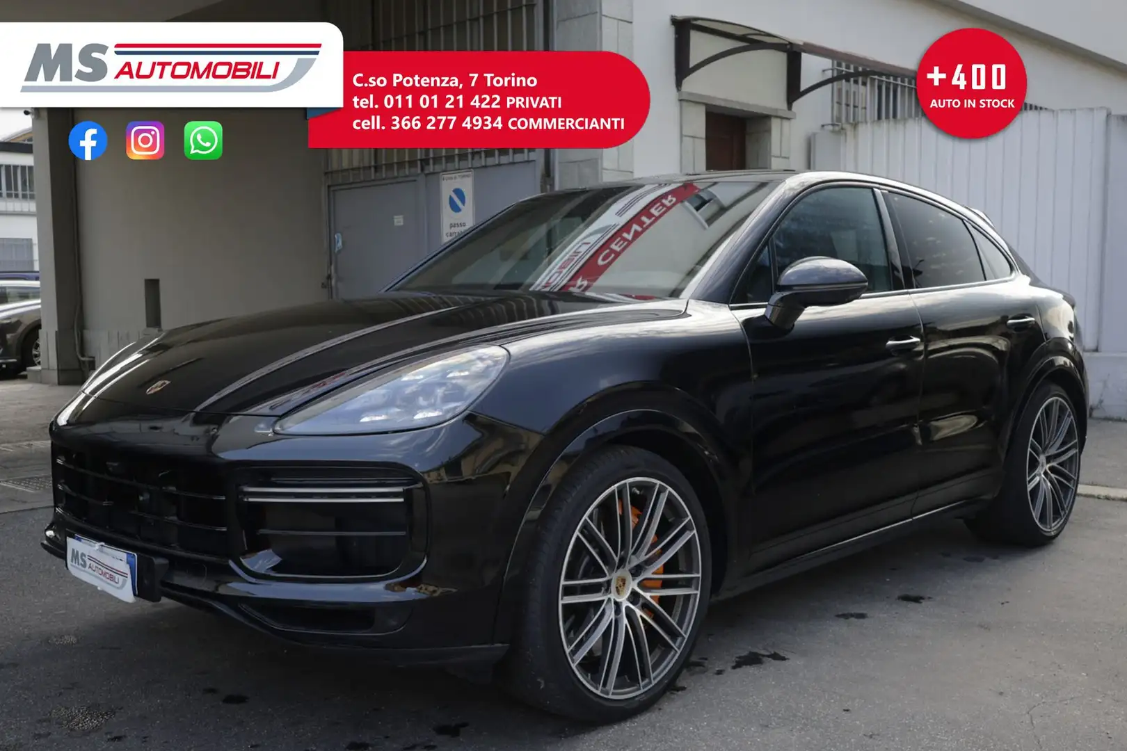 Porsche Cayenne Cayenne 4.0 Coupè V8 Turbo Tetto Panoramico Unico Nero - 1