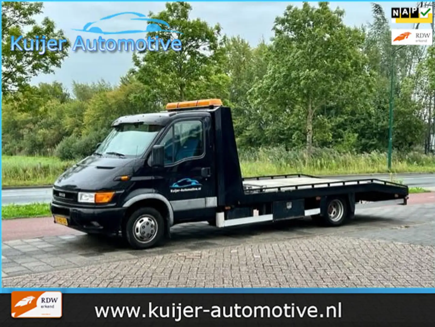 Iveco Daily Oprijwagen / Dubbel lucht/ Luchtvering Siyah - 1