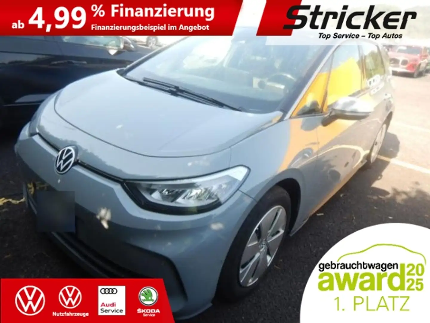 Volkswagen ID.3 Pro 150/58 285,-ohne Anzahlung ACC Kamera Grau - 2