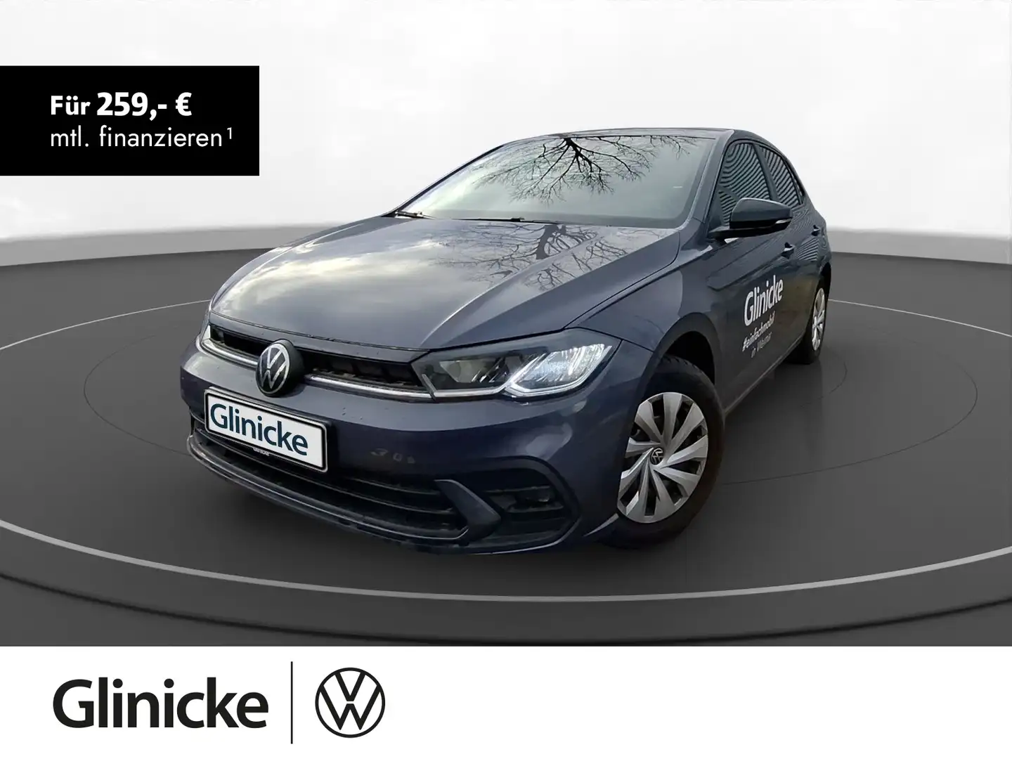 Volkswagen Polo Goal 95 PS | Navi | RÜFA | ASG 3 Jahre uvm. Grau - 1