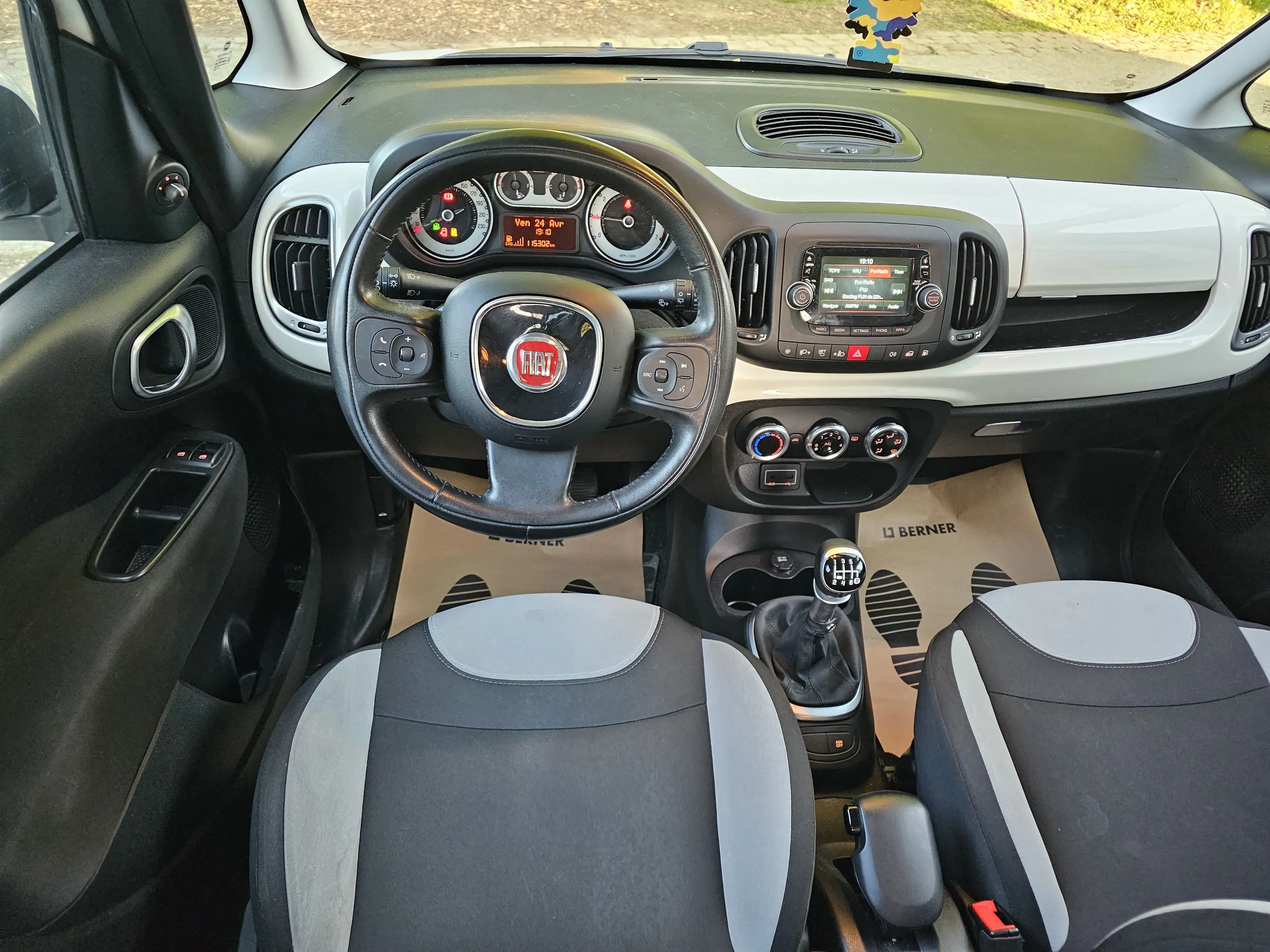 Fiat 500L CNG 0.9T * UTILITAIRE * AIRCO+NAVI+CAMÉRA+..* — photo 5