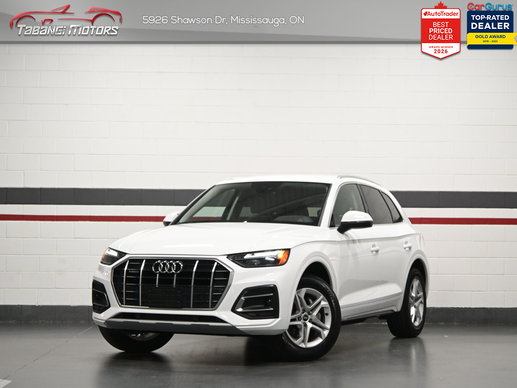 2022 Audi Q5 No Accident Heated Seats Wireless Carplay Side A