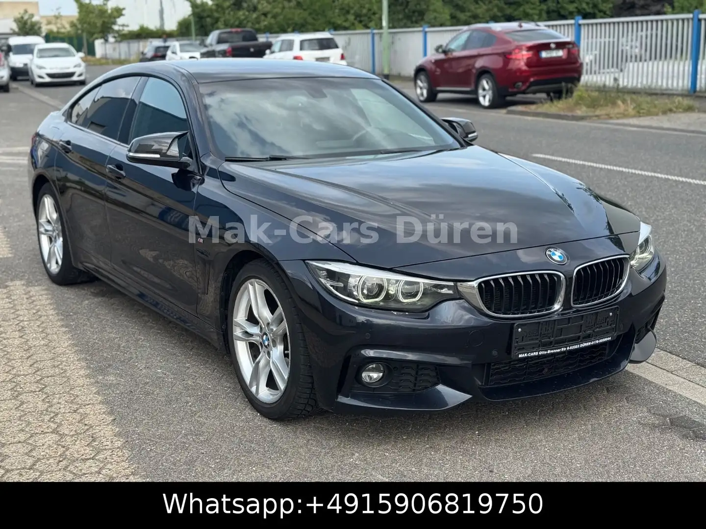 BMW 418 d M Sport  Gran Coupe Чёрный - 2