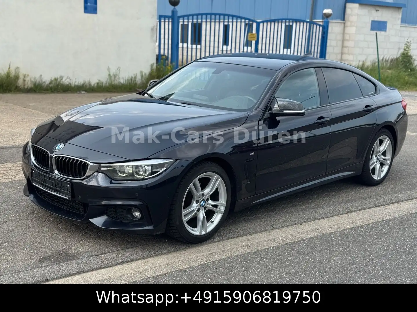BMW 418 d M Sport  Gran Coupe Чёрный - 1