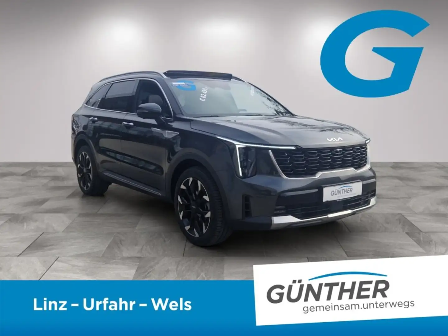 Kia Sorento 7S PLATIN UVO 2.2 CRDI DCT8 AWD Grau - 2