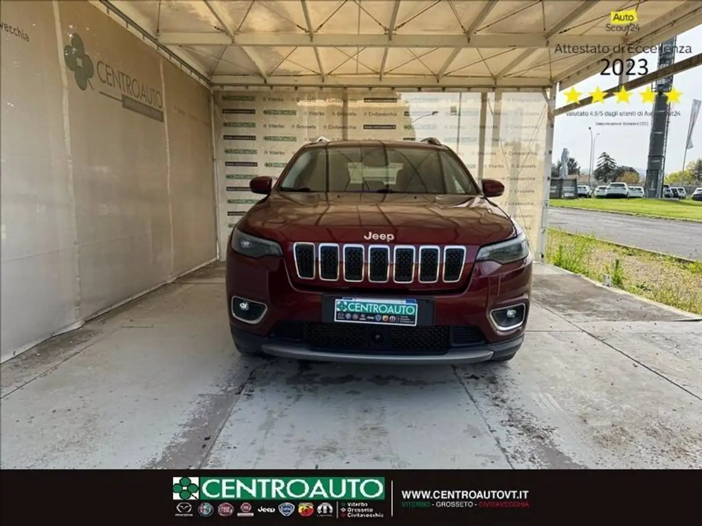 Jeep Cherokee 2.2 mjt Limited fwd auto Rosso - 2