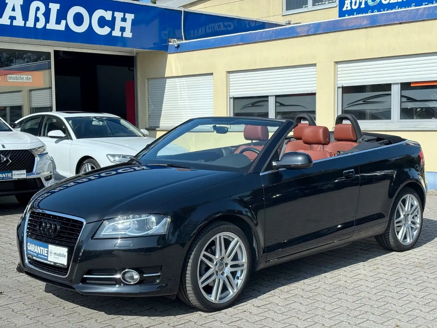 Audi A3 Cabriolet Ambition-Sport*Leder*S-Heft*18"TOP" Schwarz - 2
