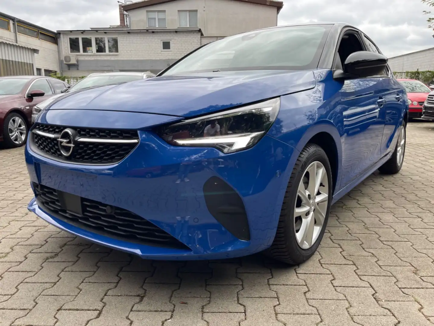 Opel Corsa F Elegance AUT+Navi+Klimaauto+PDC+ Blau - 1