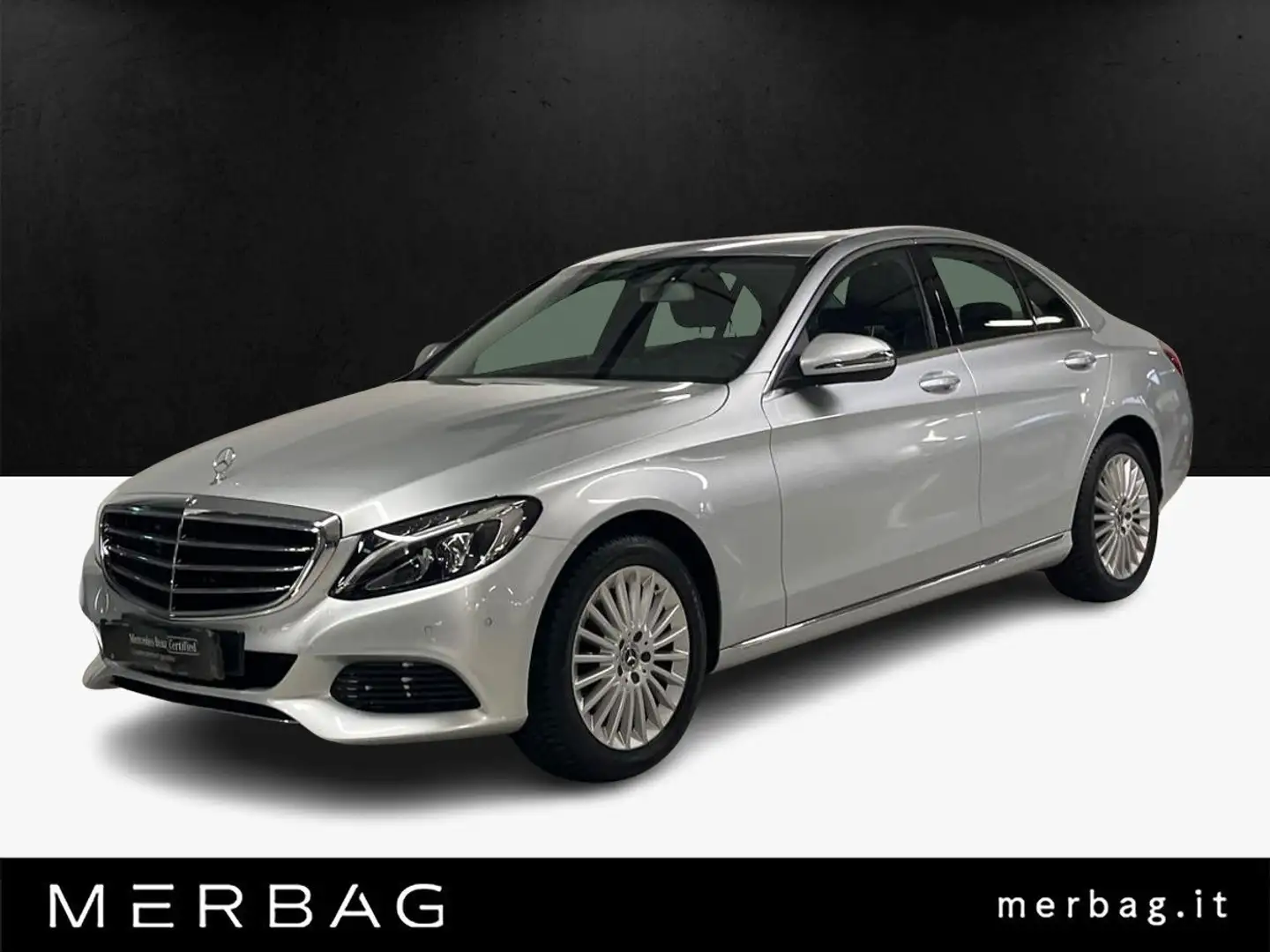 Mercedes-Benz C 180 Exclusive Argent - 1