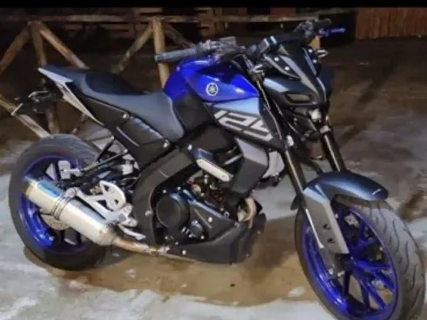 Yamaha MT-125 Kék - 1
