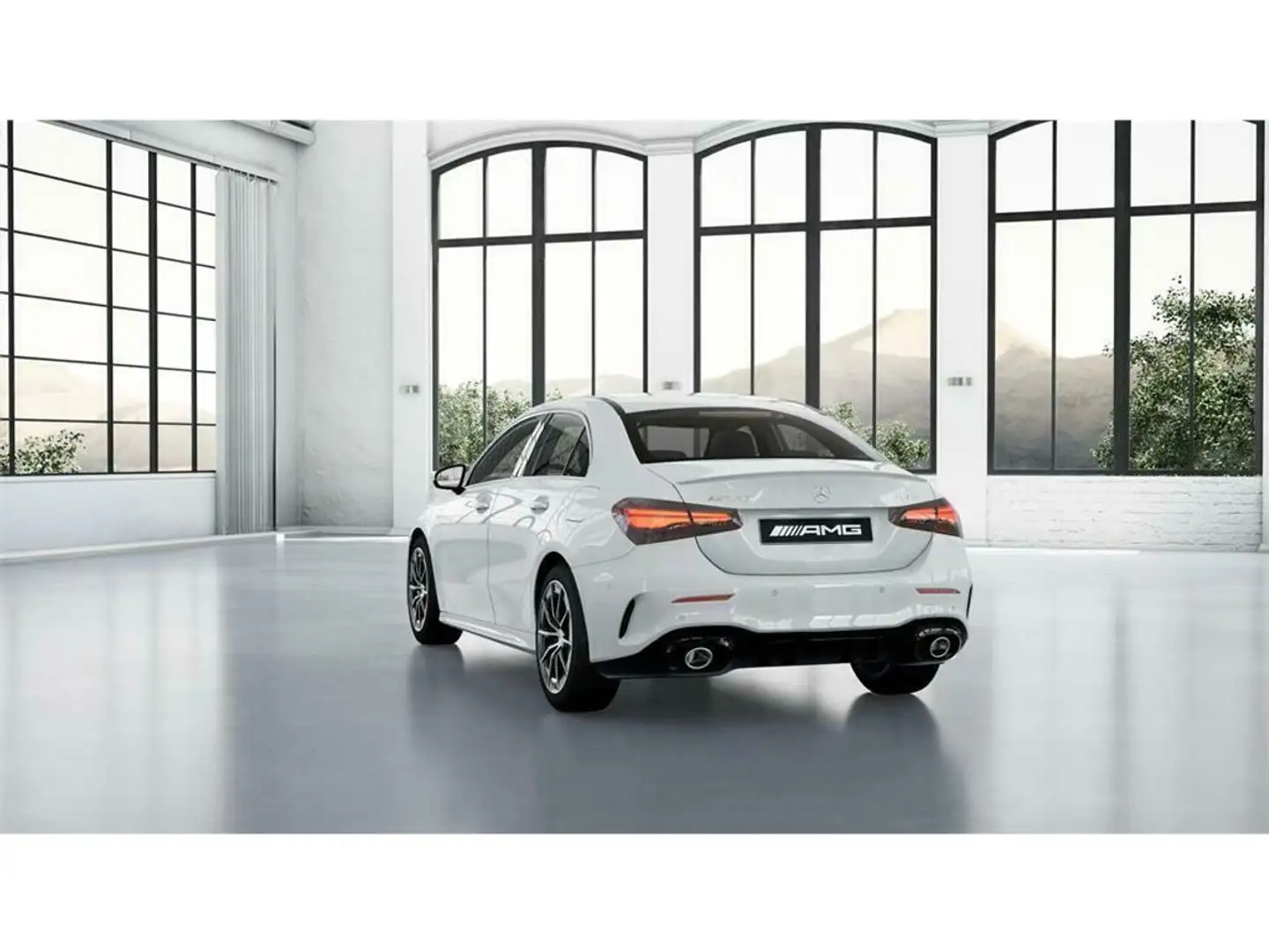 Mercedes-Benz A 35 AMG Mercedes-AMG 4MATIC Sedán Blanc - 2