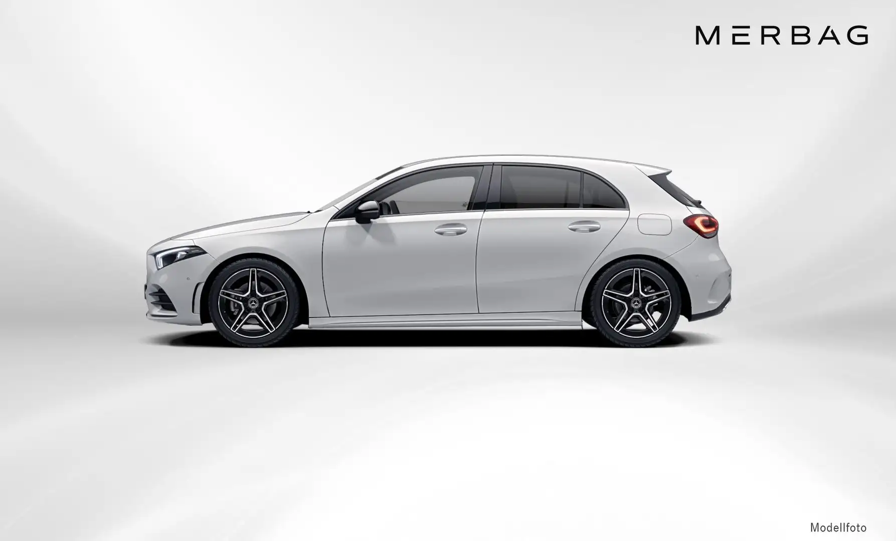 Mercedes-Benz A 180 d AMG Line Blanc - 2