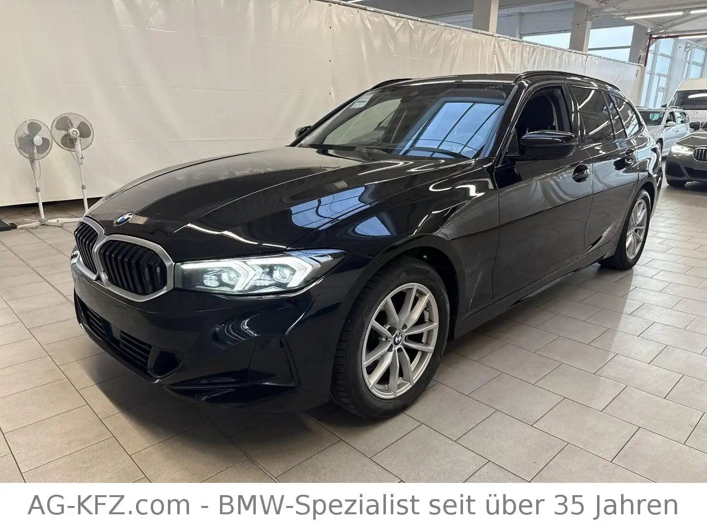 BMW 318 d WIDESCREEN/FACELIFT/ACC/TOTW/SPUR/WIFI Noir - 1