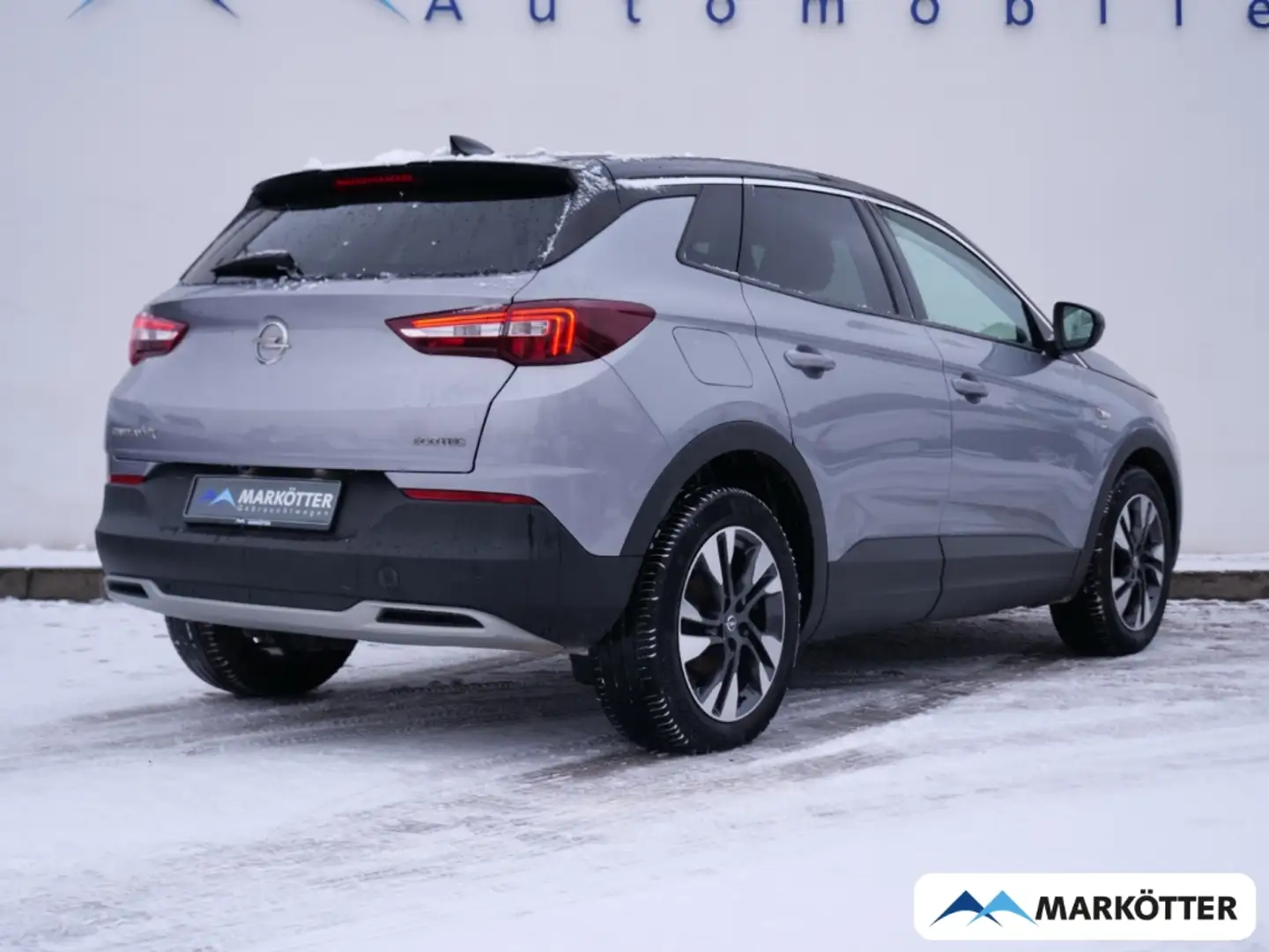 Opel Grandland 1.2 Turbo 360CAM/Totwink./SHZ/LHZ/AHK Grau - 2