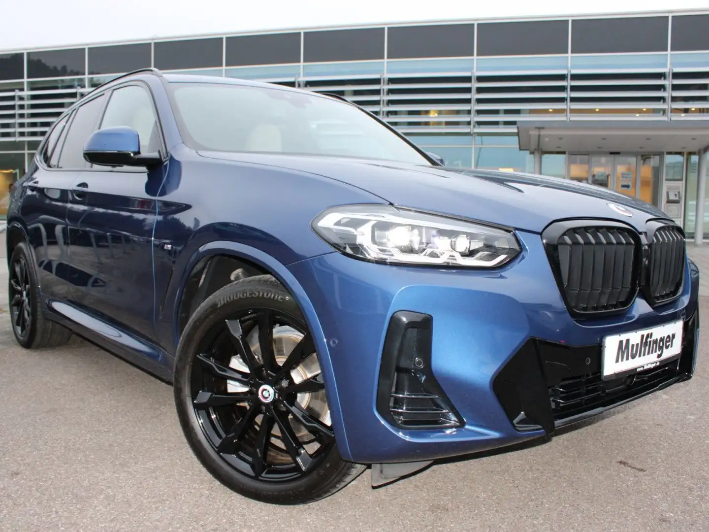 BMW X3 x20d M Sport Standh.ACC SuView PanoD.AHK Navi Blau - 2