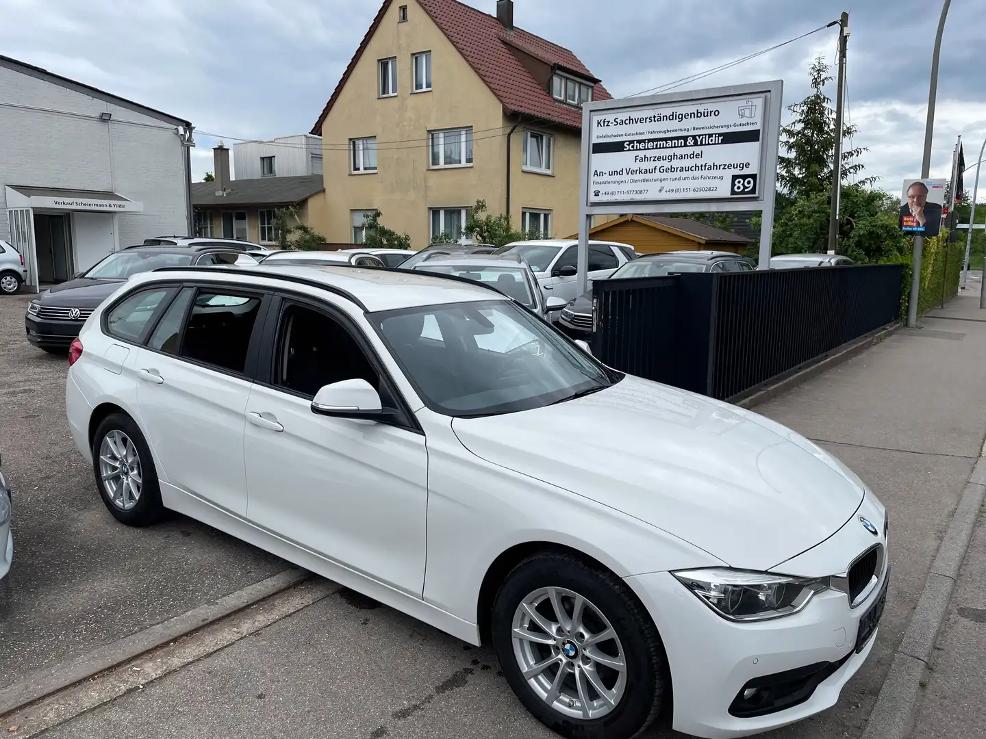 BMW 316 D Autom LED PTS el. Heckkl. Sitzhzg 1.Hd Bílá - 1