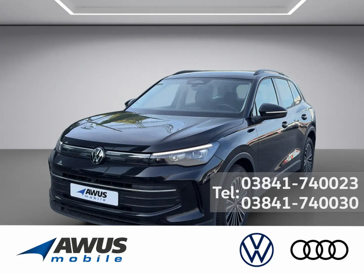 Volkswagen Tiguan 2.0TDI DSG Life AHK Schwarz - 1