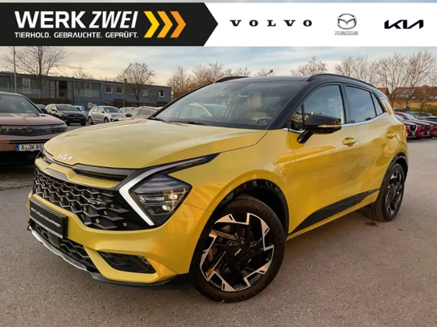 Kia Sportage 1,6 GT-Line AT AHK Winterräder ACC PANO Noir - 1