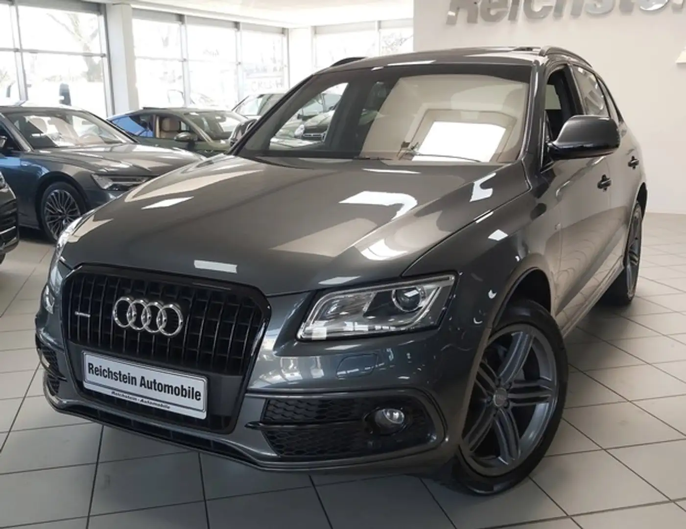 Audi Q5 2.0 TDI quattro S-LINE TOTW SPUR PANO Grau - 1