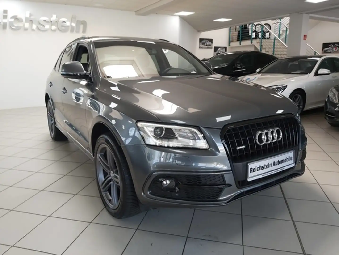 Audi Q5 2.0 TDI quattro S-LINE TOTW SPUR PANO Gris - 2