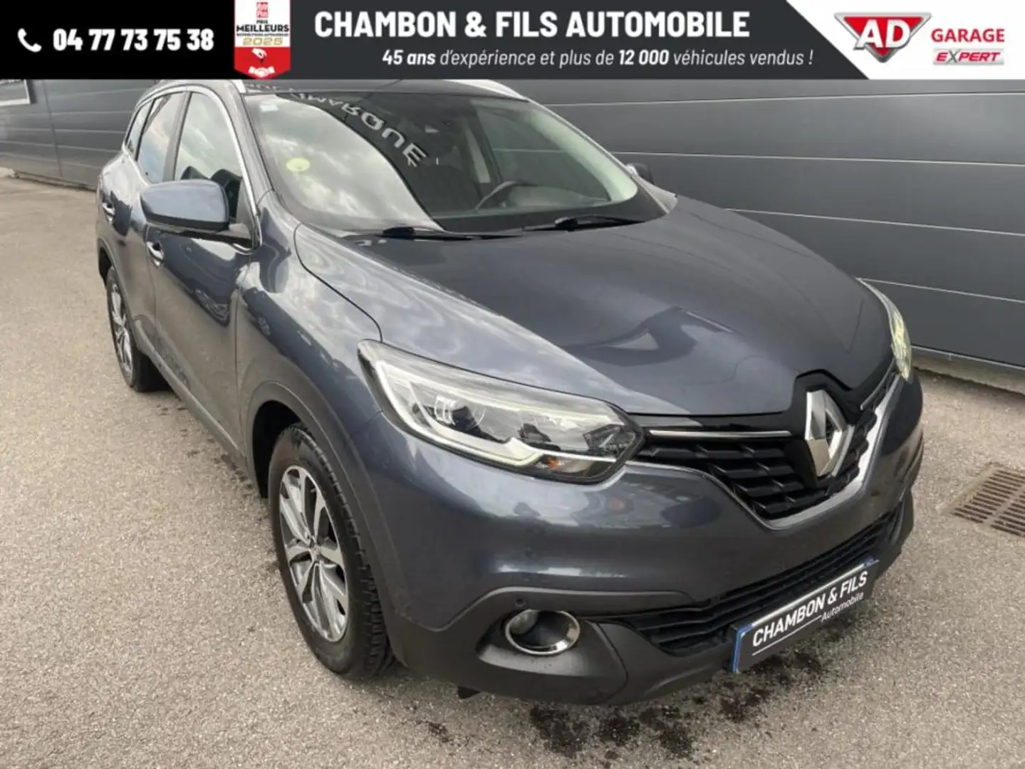 Renault Kadjar dCi 110 Energy EDC Business Gris - 1