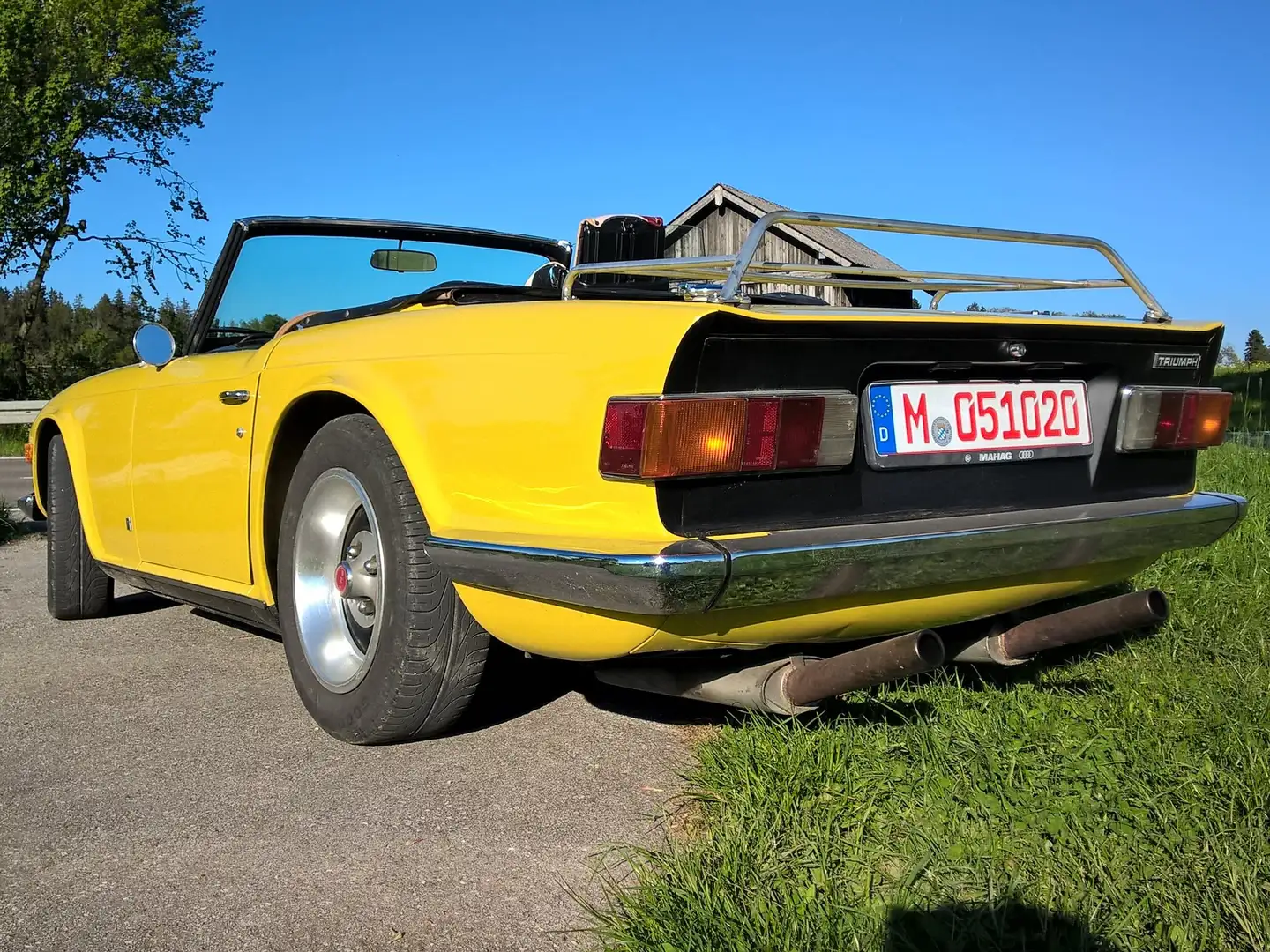 Triumph TR6 Vergaser Amarillo - 2