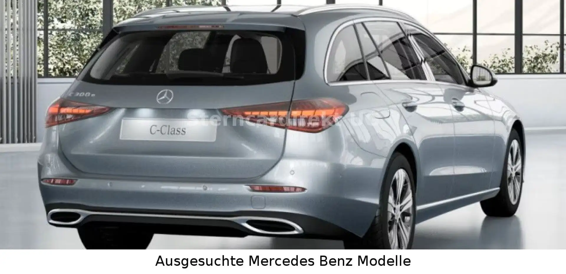 Mercedes-Benz C 300 e T Avantgarde AHK MEMORY LED MBUX Plateado - 2