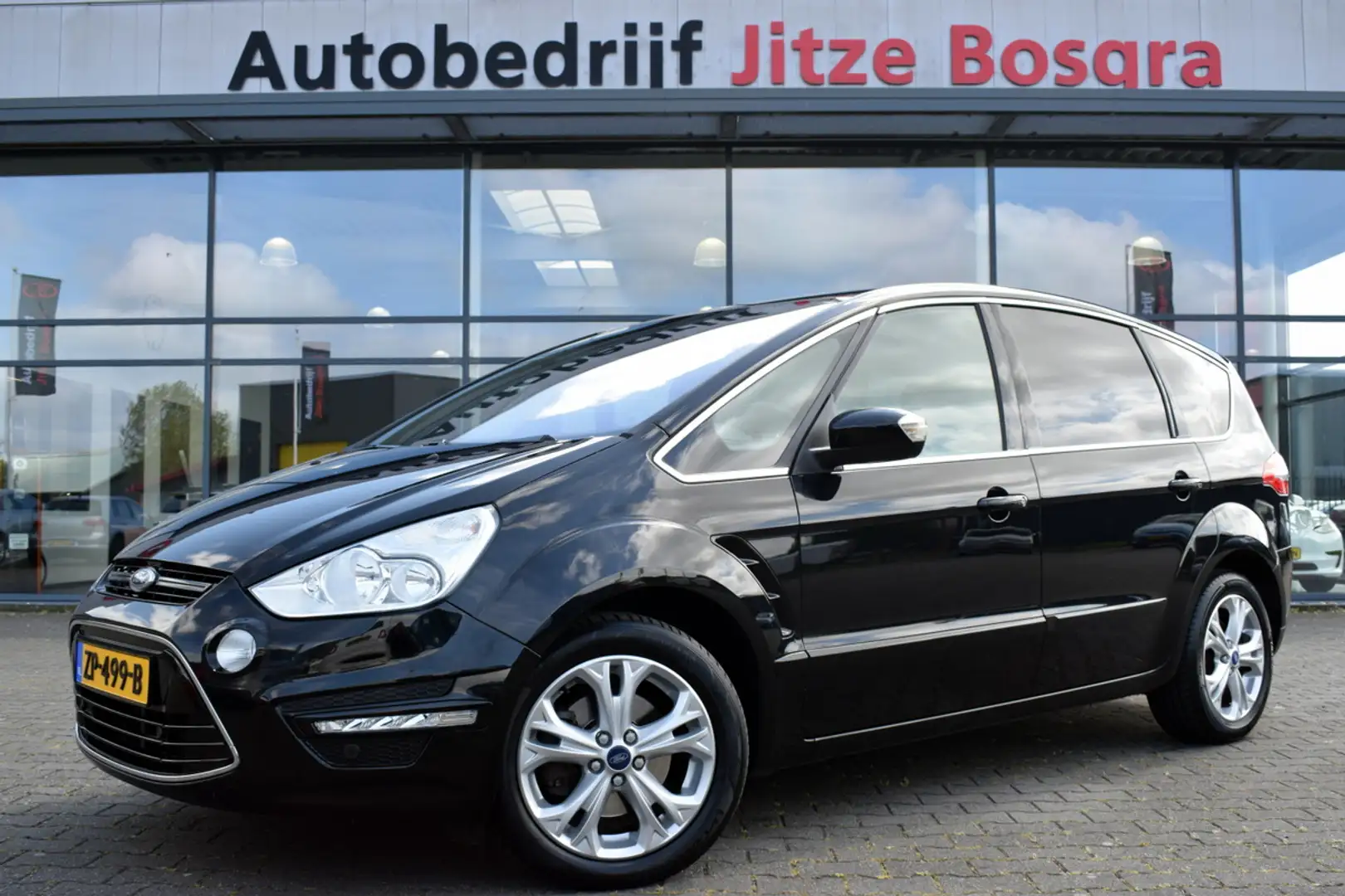 Ford S-Max 1.6 EcoBoost Titanium ECC | Full Map Navi | Sports Negro - 1