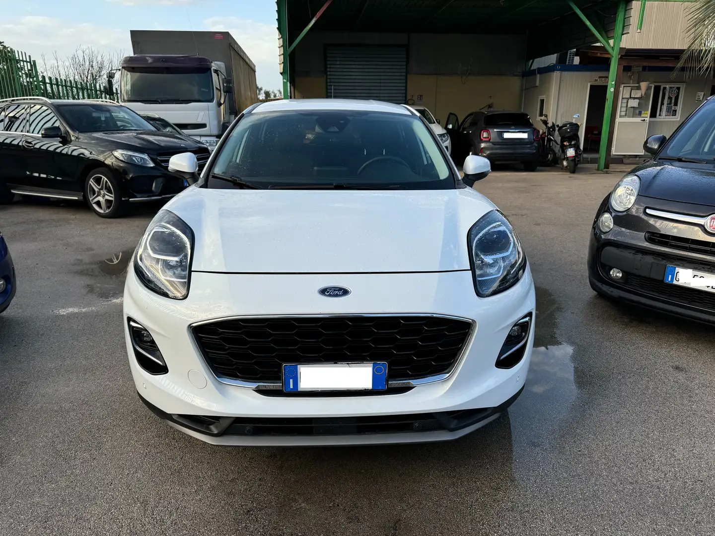 Ford Puma Puma 1.0 ecoboost hybrid Titanium Blanc - 2
