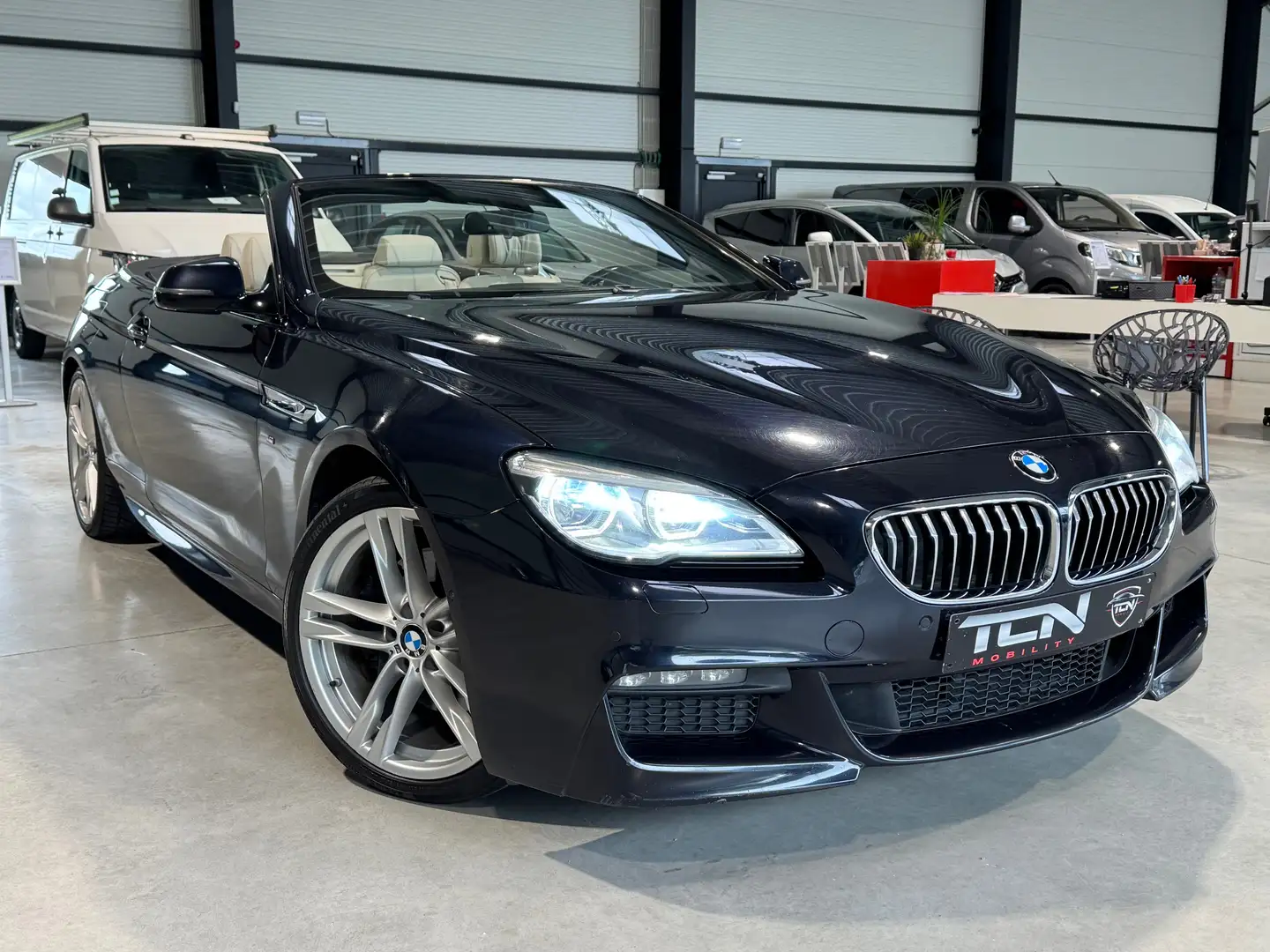 BMW 640 ✅ Cabriolet - X-Drive - full pack M ✅ Bleu - 2