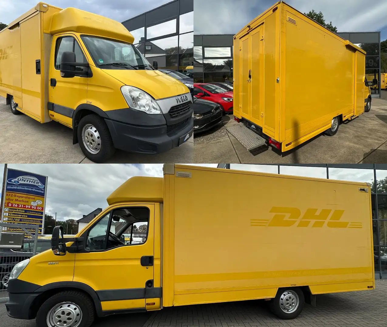 Iveco Daily*3,5 T * Transporter*Postkoffer*WoMo Gelb - 1