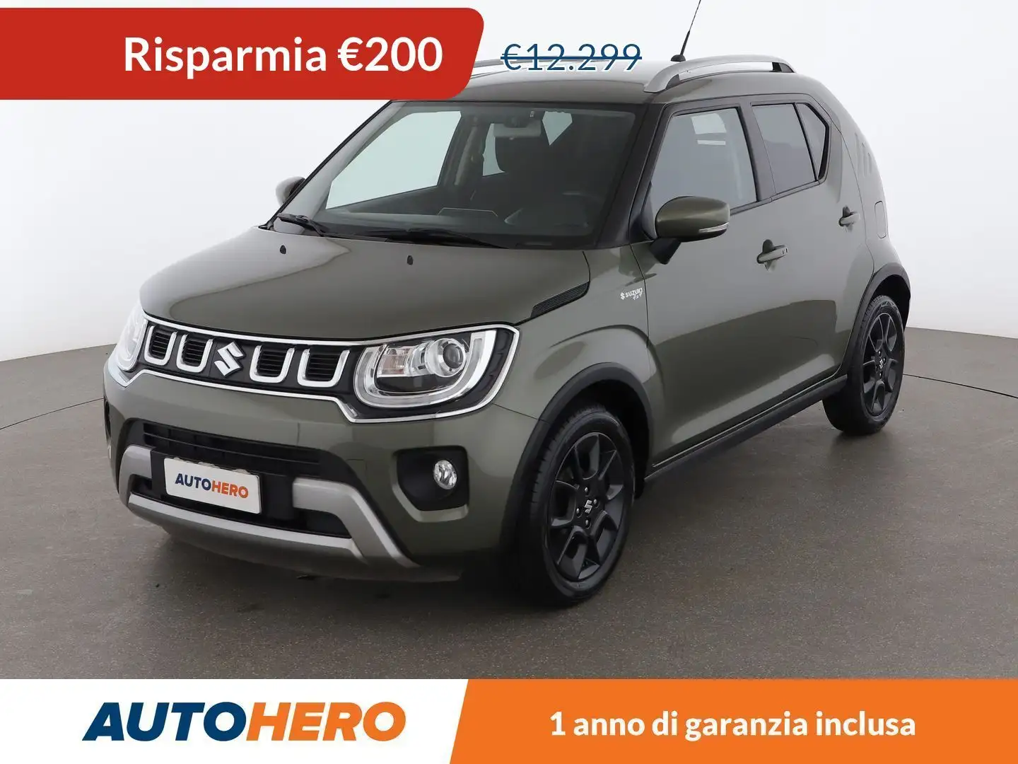 Suzuki Ignis 1.2 DualJet Mild-Hybrid Top 4WD Зелёный - 1