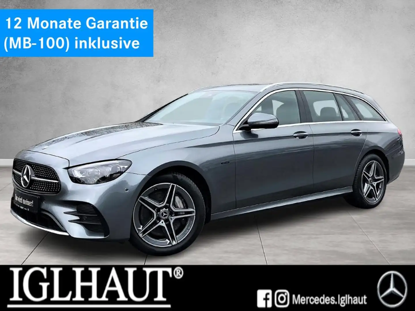 Mercedes-Benz E 300 de T AMG MULTIBEAM-LED AHK KAMERA AMBIENTE Grau - 1