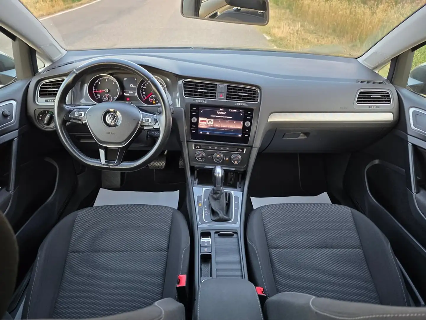 Volkswagen Golf 1.6TDI CR BMT Business DSG 110 Gris - 2