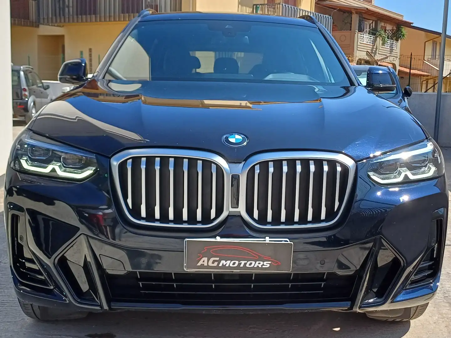 BMW X3 20d X-Drive M-Sport 48V Bleu - 2