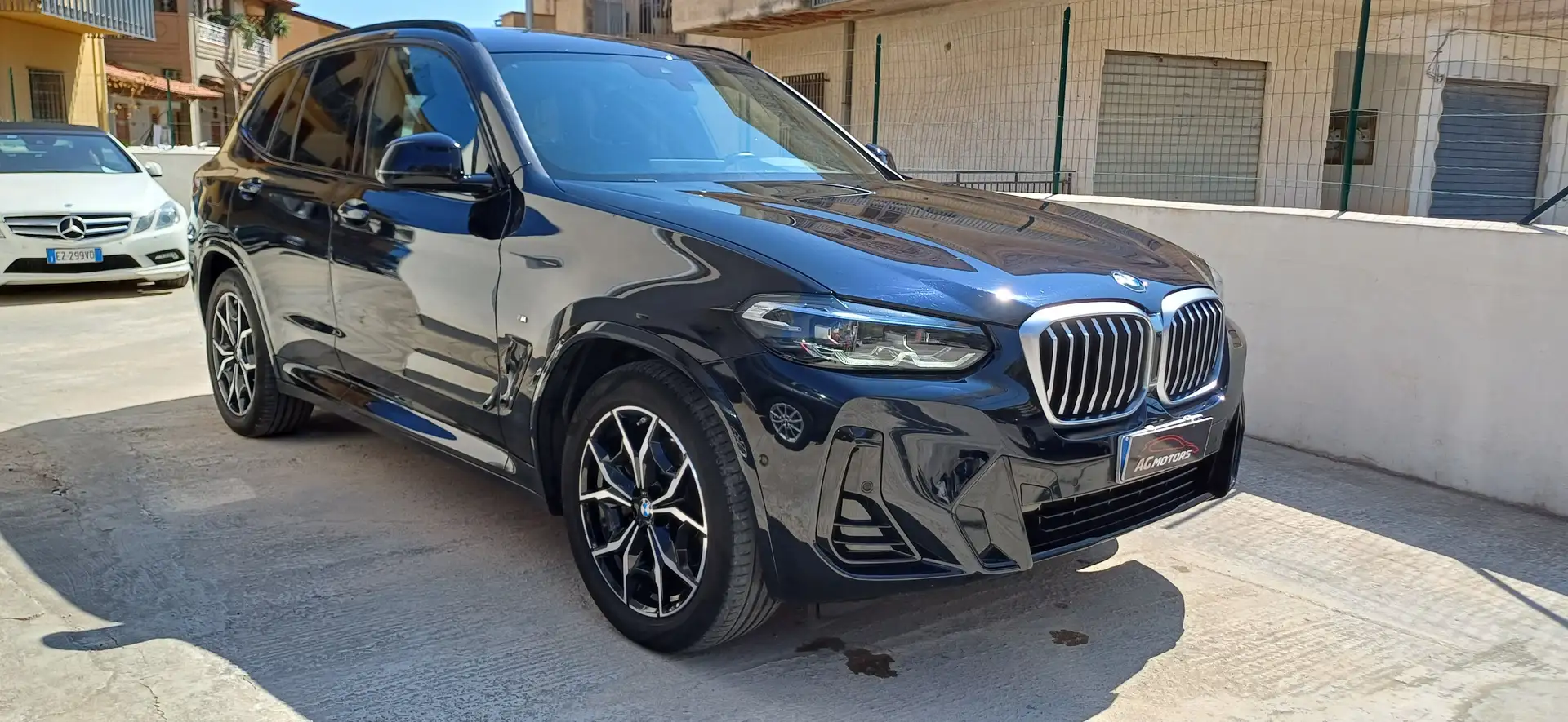 BMW X3 20d X-Drive M-Sport 48V Bleu - 1