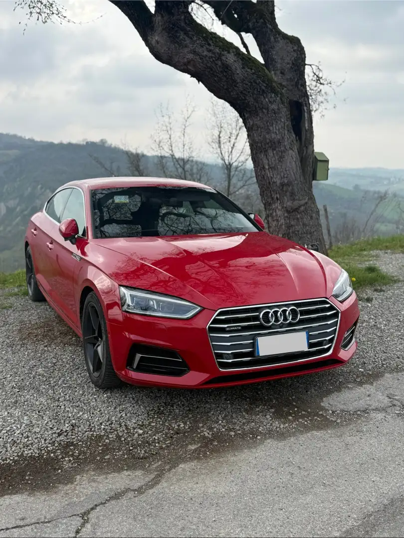 Audi A5 Sportback 40 2.0 tdi Business Sport quattro 190cv Rosso - 2