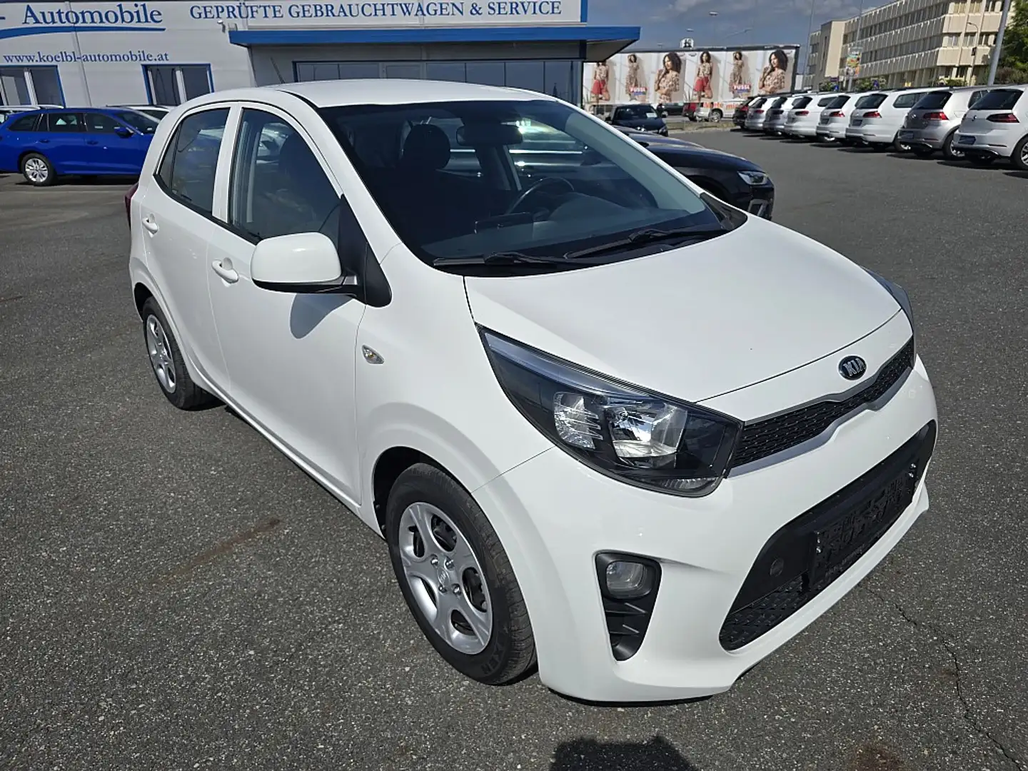 Kia Picanto 1,0 MPI Caritas Weiß - 1