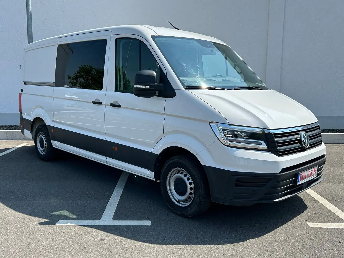 Volkswagen Crafter Kasten 35 mittellang *LED*Kamera*Regale* Wit - 1