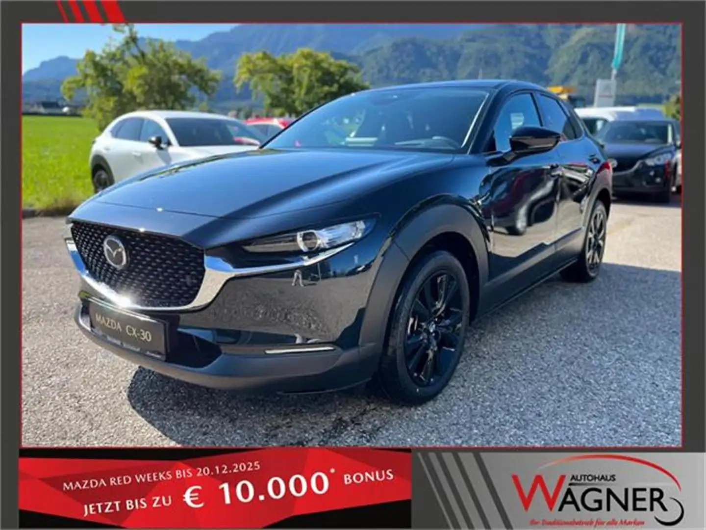 Mazda CX-30 e-Skyactive X186 AWD Homura *ab €30.780* Zwart - 1