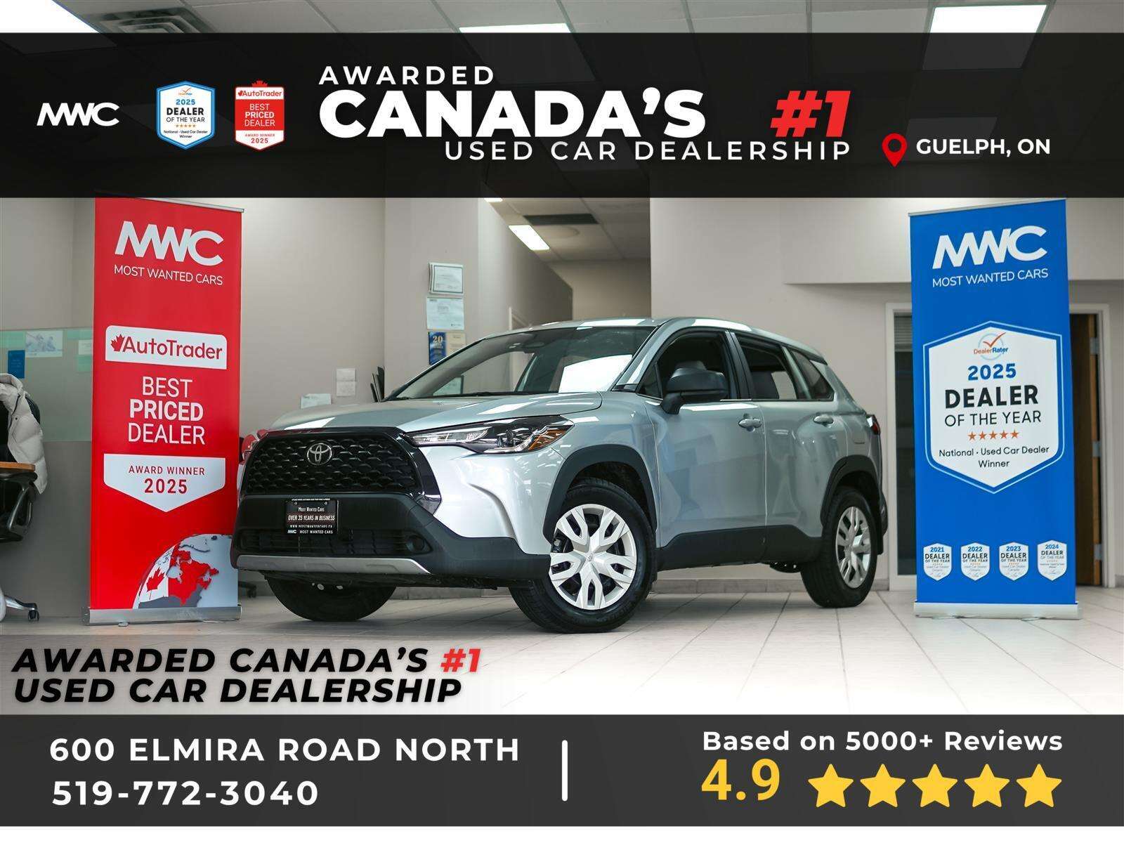 2025 Toyota Corolla Cross L | NO ACCIDENTS | ONE OWNER