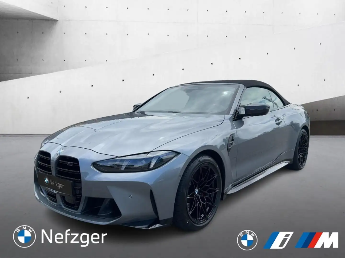 BMW M4 xDrive Competition Cabrio Leder Park-Assistent HUD Grey - 1