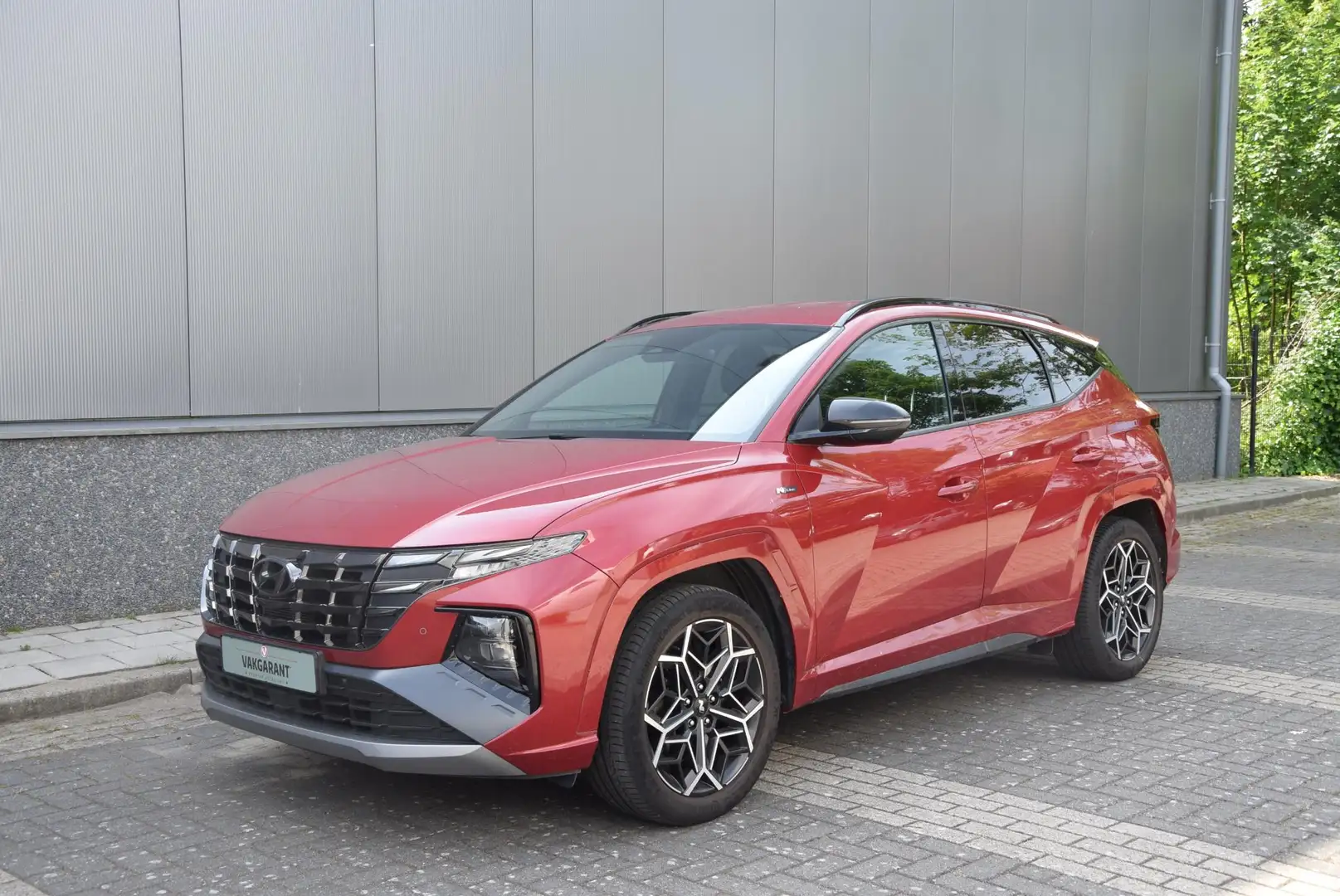 Hyundai TUCSON 1.6 T-GDI MHEV N Line | lederen/suède bekleding | Rouge - 2