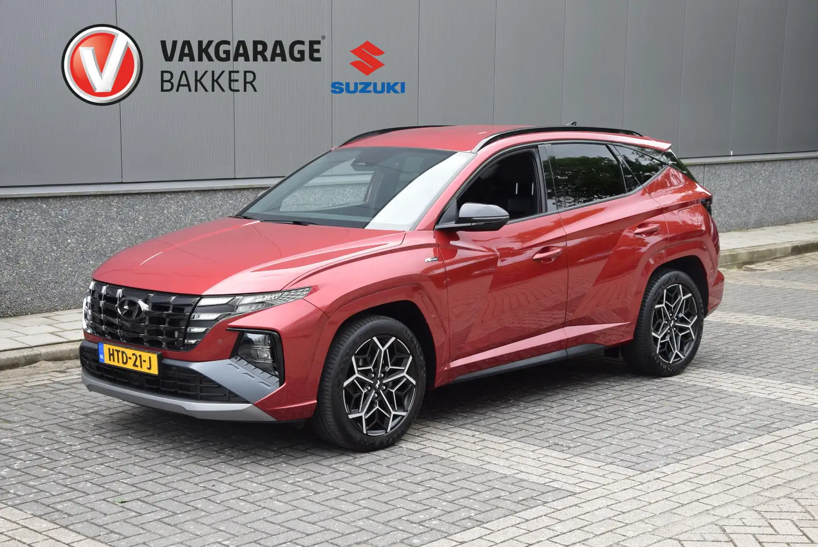 Hyundai TUCSON 1.6 T-GDI MHEV N Line | lederen/suède bekleding | Rouge - 1