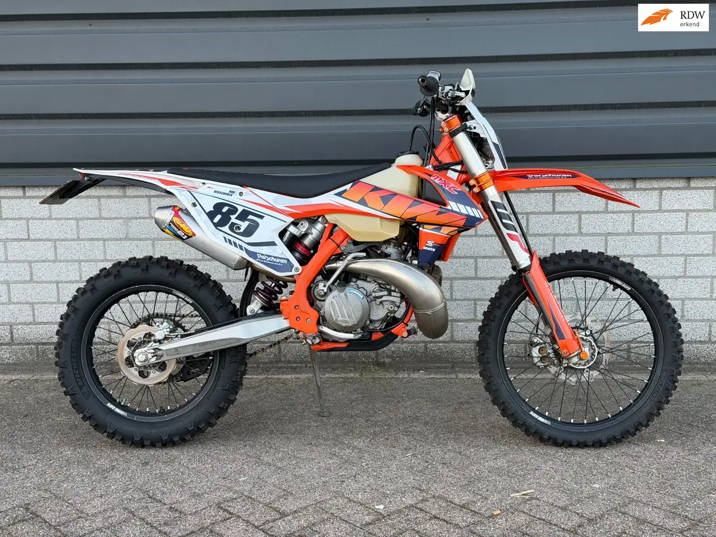 KTM 300 EXC TPI SIX DAYS Bj 2019 FMF UITLAAT UREN 244 - 1