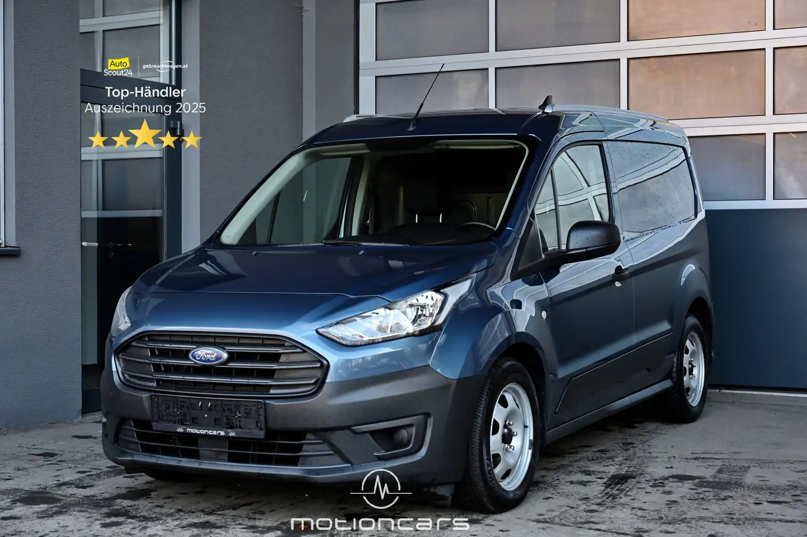 Ford Transit Connect 1.5 EcoBlue 200 L1 Leder Pickerl NEU Blau - 1