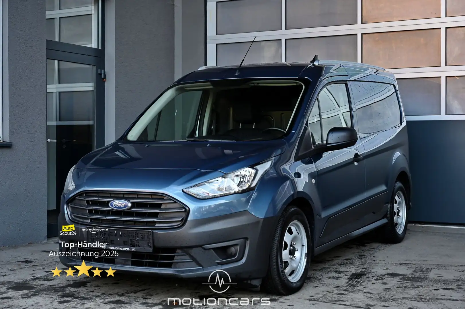 Ford Transit Connect 1.5 EcoBlue 200 L1 Leder Pickerl NEU Blau - 1