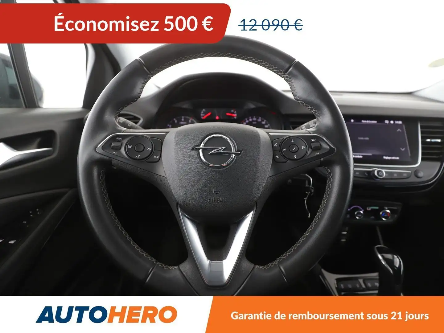 Opel Crossland X 1.5 Diesel Design 120 ans Auto Gris - 1