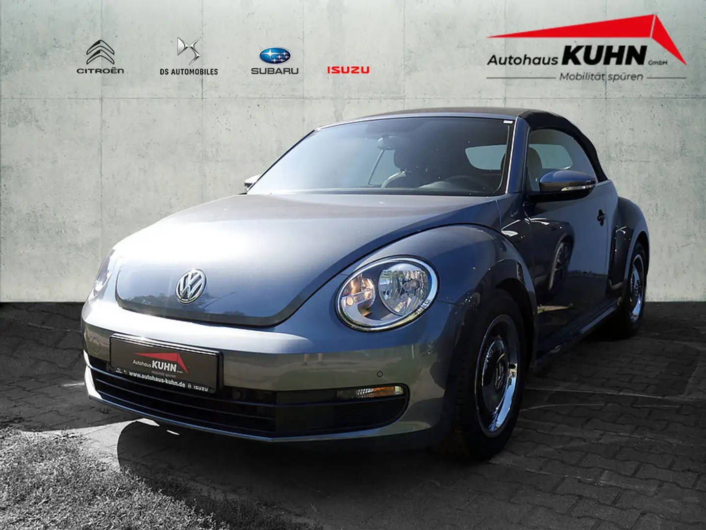 Volkswagen Beetle Cabriolet 1.2 TSI KLIMA PDC Grijs - 1