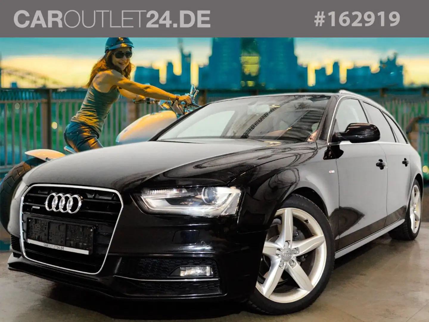 Audi A4 2,0 TDI quattro S-Line *Pano Standhzg 18Zoll* Negru - 1